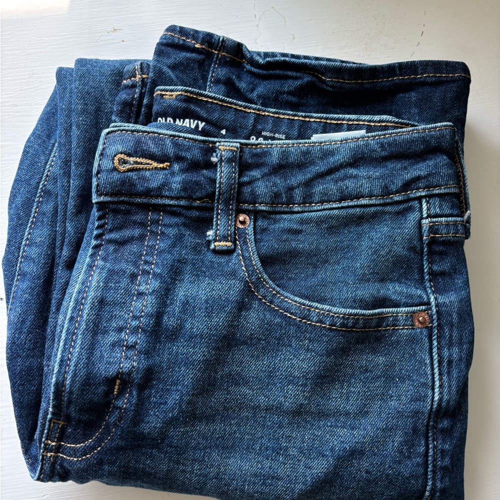 Old Navy Dark Blue Denim Pants